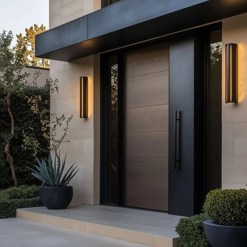 Side-Hinged Entry Door Design Reference 03 (illustration)