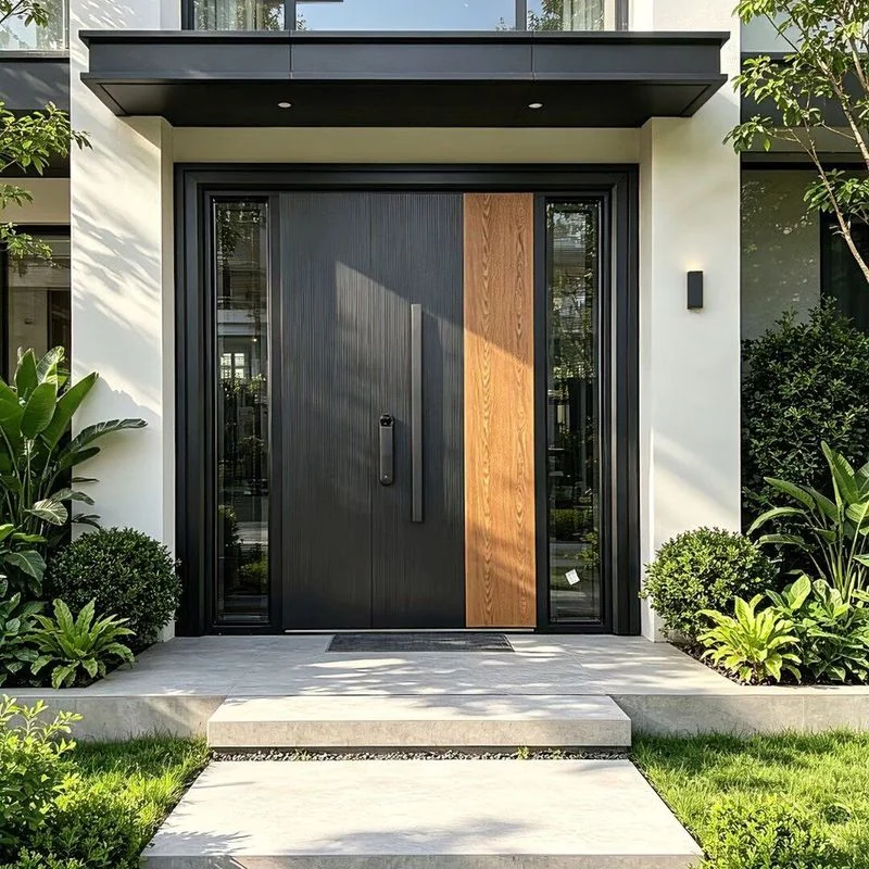Side-Hinged Entry Door Design Reference 05 (illustration)