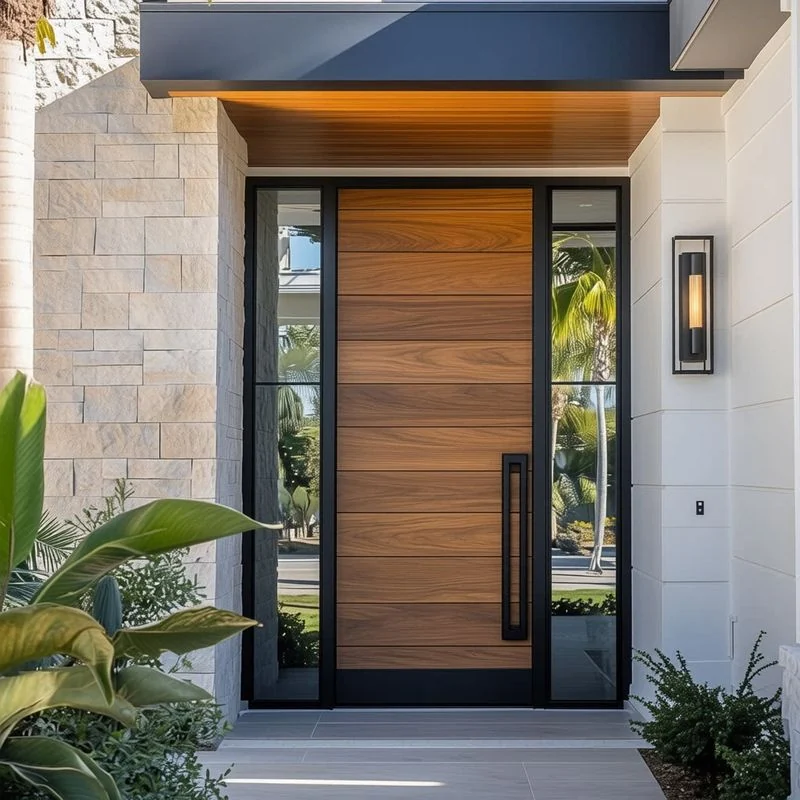 Side-Hinged Entry Door Design Reference 06 (illustration)
